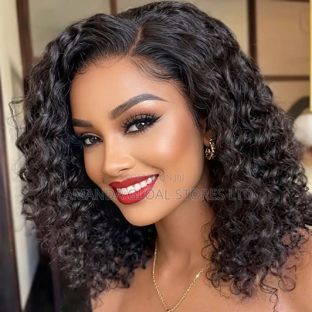 Wave Lace Front Bob Hair Wig Side Part