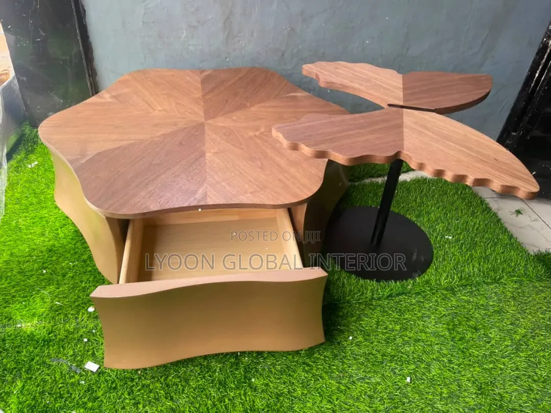 Wooden Butterfly Center Table