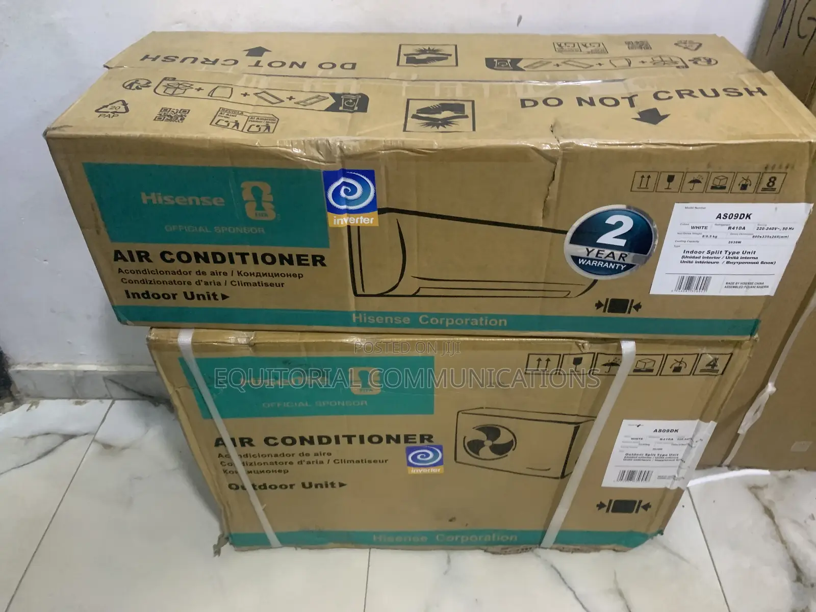 Hisense AS09DK 1HP Energy Efficient Inverter Cooling System