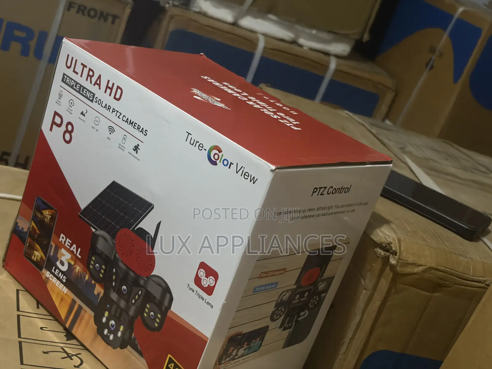 P9 12MP Intelligent 4G LTE Solar Surveillance Camera