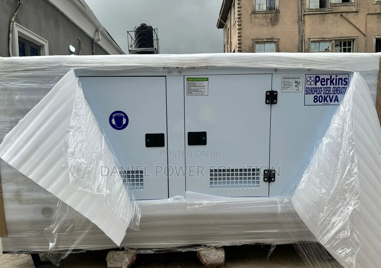 80kva Perkins Soundproof Diesel Generator 100% Copper Coil