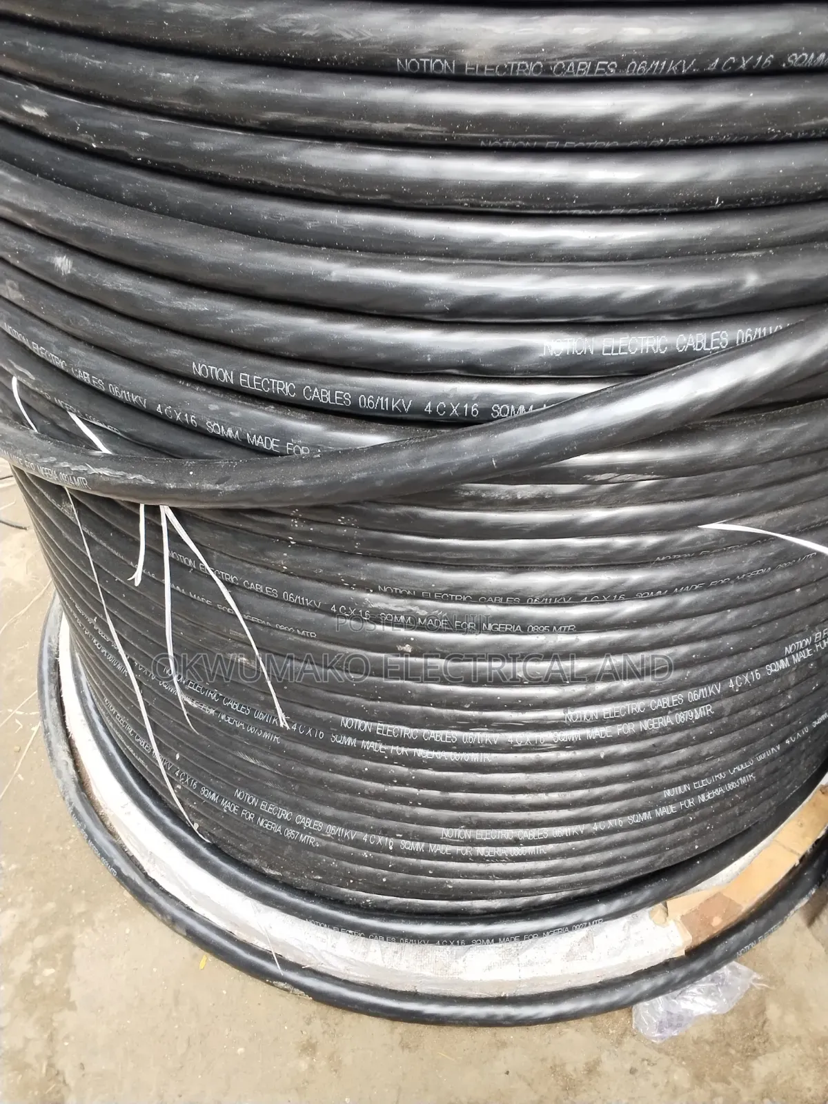 Câble Armé 4 Conducteurs De 10 Mm (Turquie)