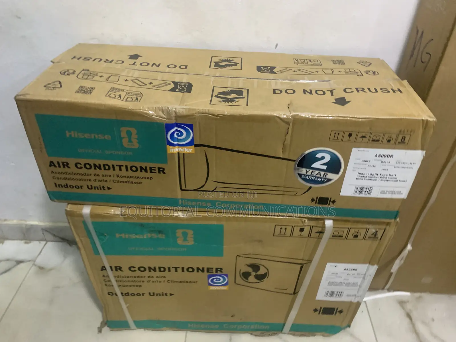 Hisense AS09DK Fast and Efficient Cooling 1HP Inverter AC