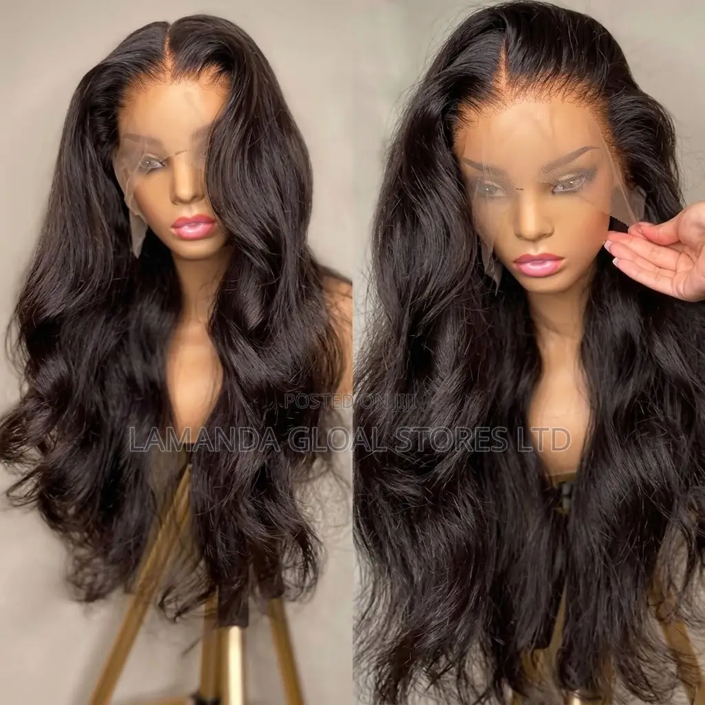 Long Body Wave HD Transparent Lace Front Hair Wig