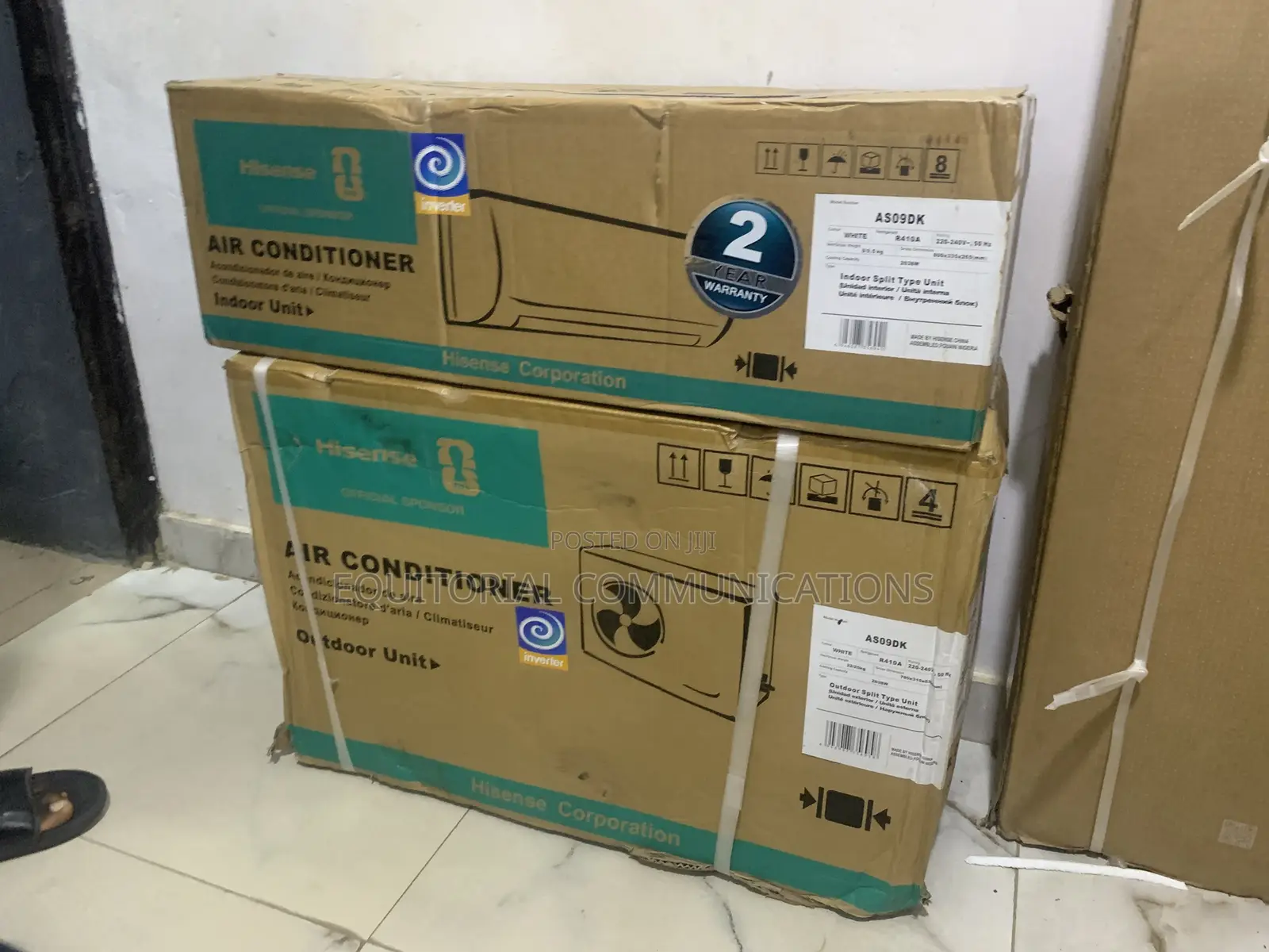 Hisense AS09DK Durable and Efficient 1HP Inverter AC
