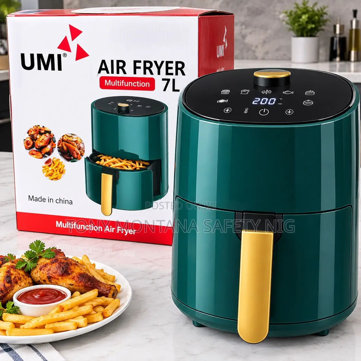 UMI 7L Multifunction Air Fryer - Oil Free Healthy Air Fryer
