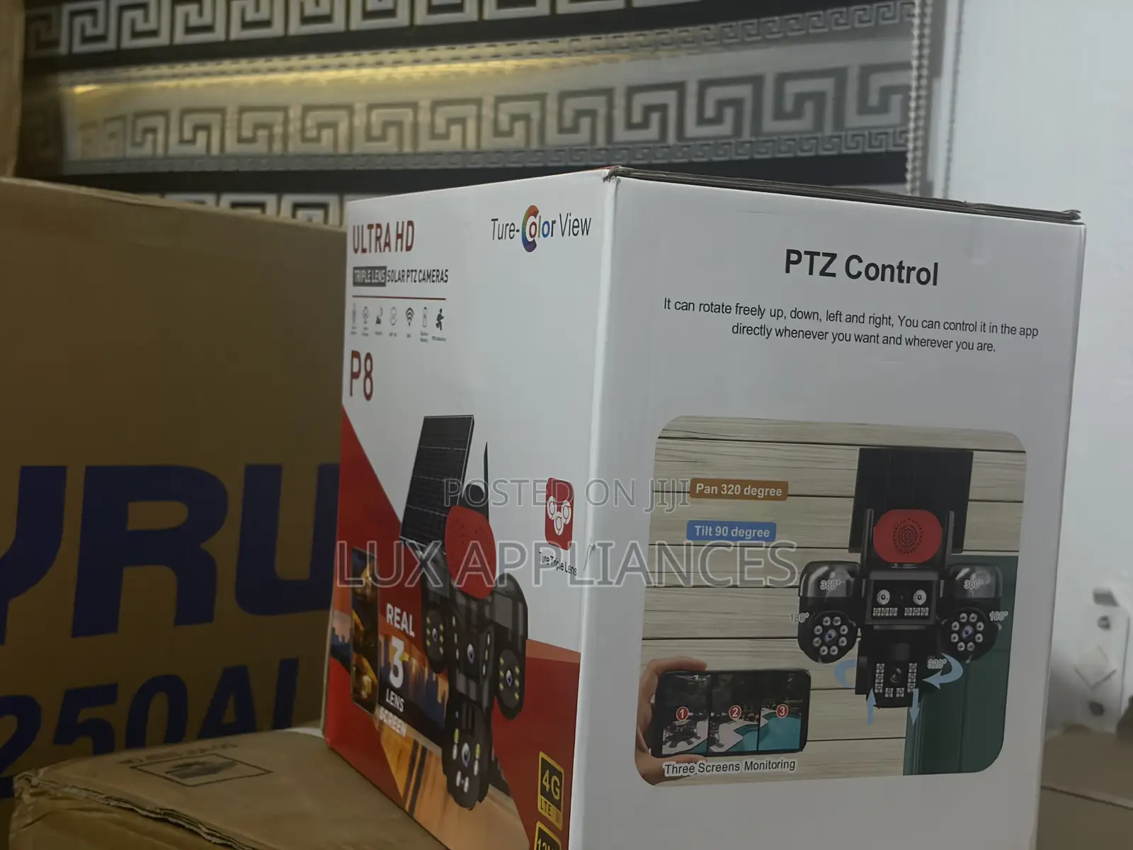 P9 4G LTE Solar PTZ Security Camera for Rural Monitoring