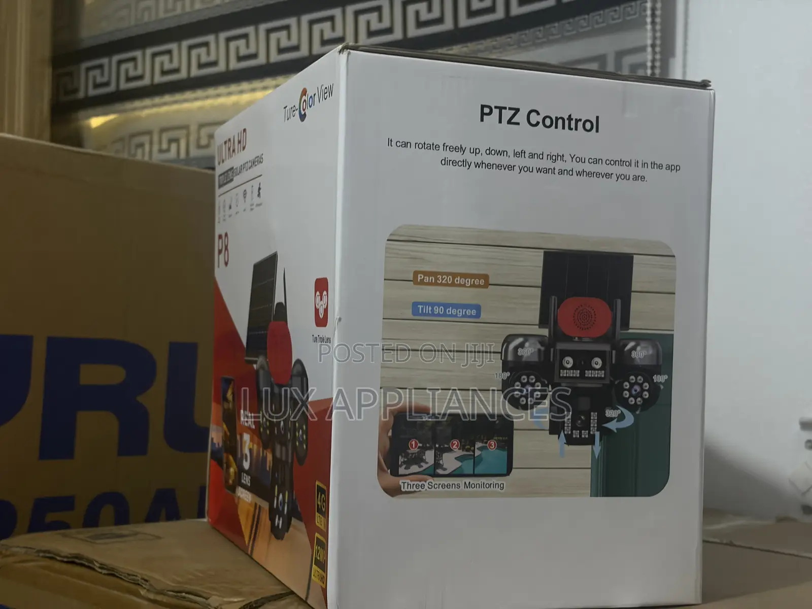 P9 4G LTE Solar PTZ Security Camera for Rural Monitoring