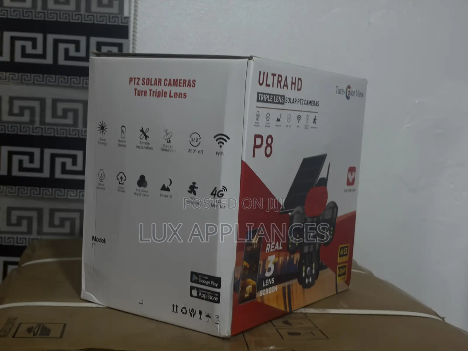 12MP 4G LTE Solar PTZ Camera for Property Surveillance