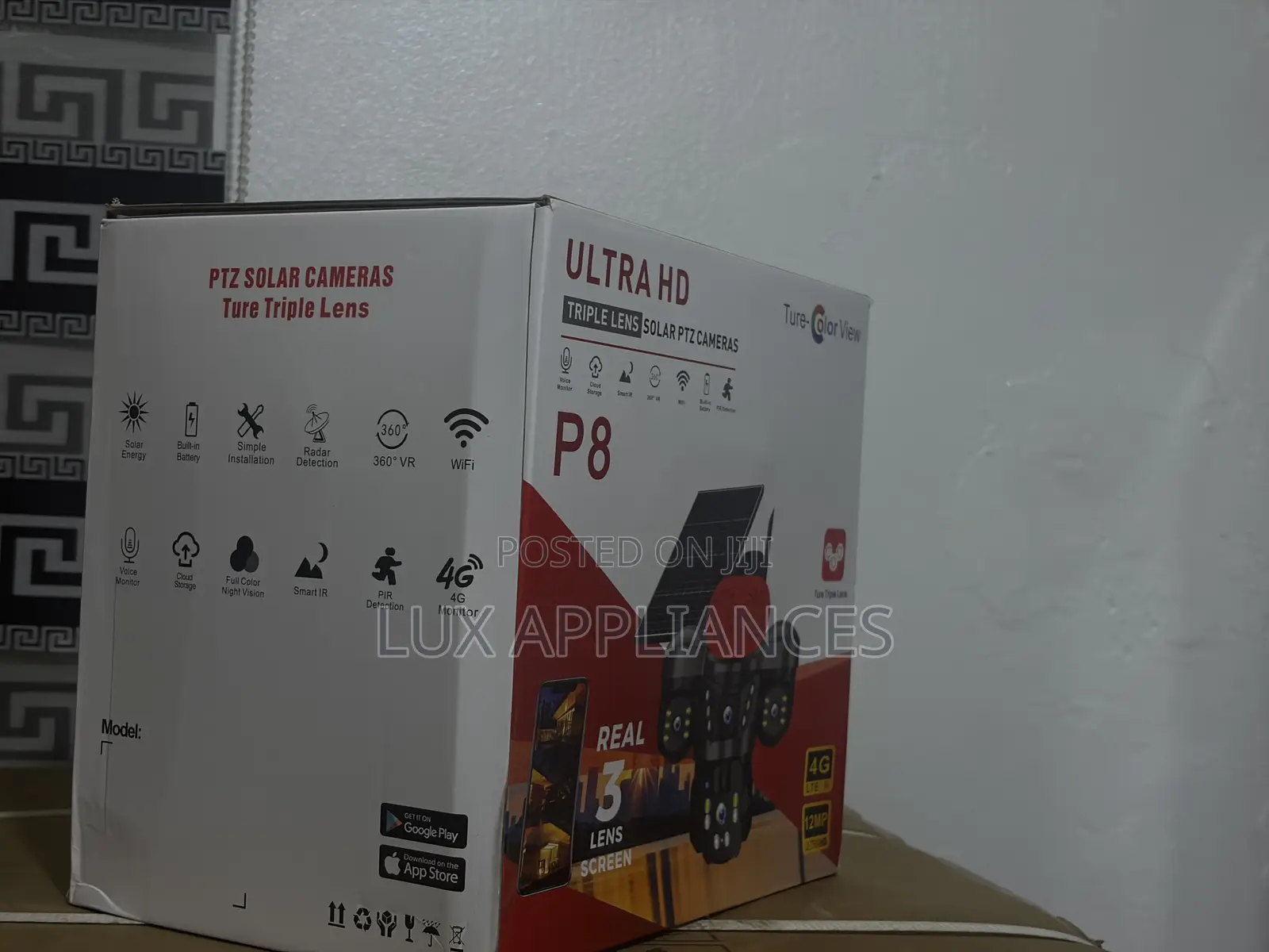 12MP 4G LTE Solar PTZ Camera for Property Surveillance