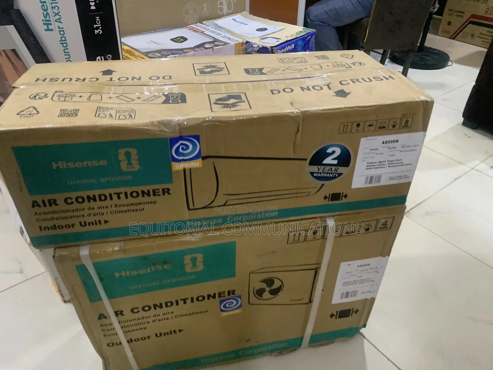 Hisense AS09DK 1HP Split Inverter AC – Consistent Cooling Performance