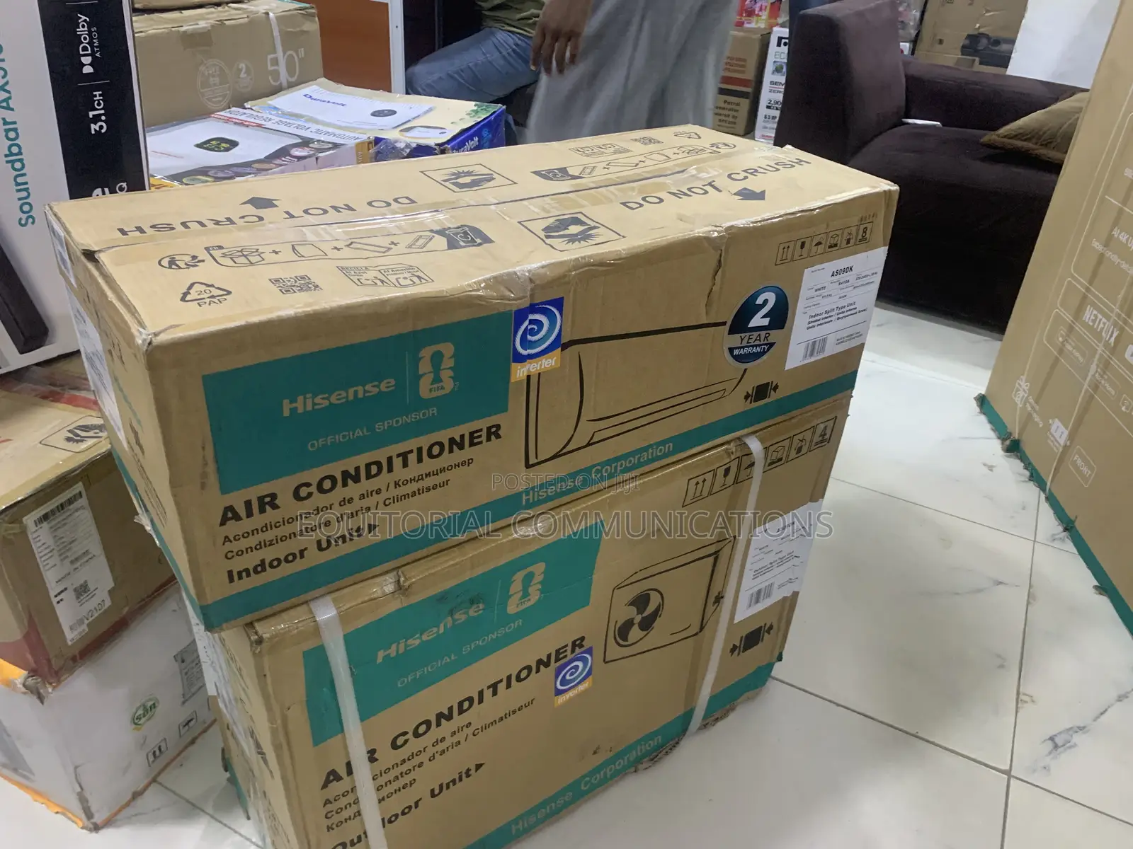 Hisense AS09DK 1HP Inverter AC – Efficient Cooling for Your Workspace