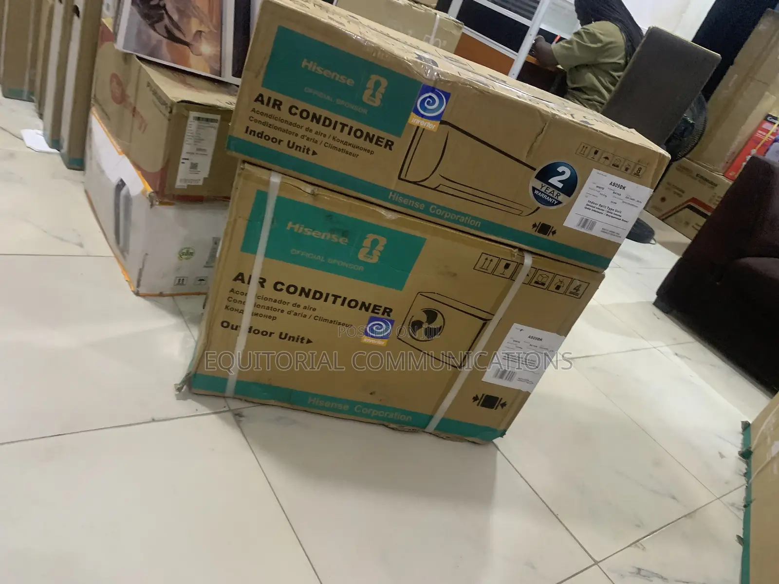 Hisense AS09DK 1HP Inverter AC – Efficient Cooling for Your Workspace