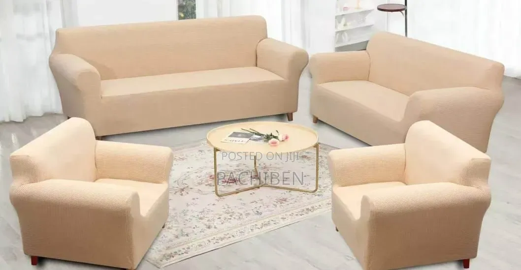 Set of 4 Sofa Cover Size 3/2/1/1 With Different Colours 3l