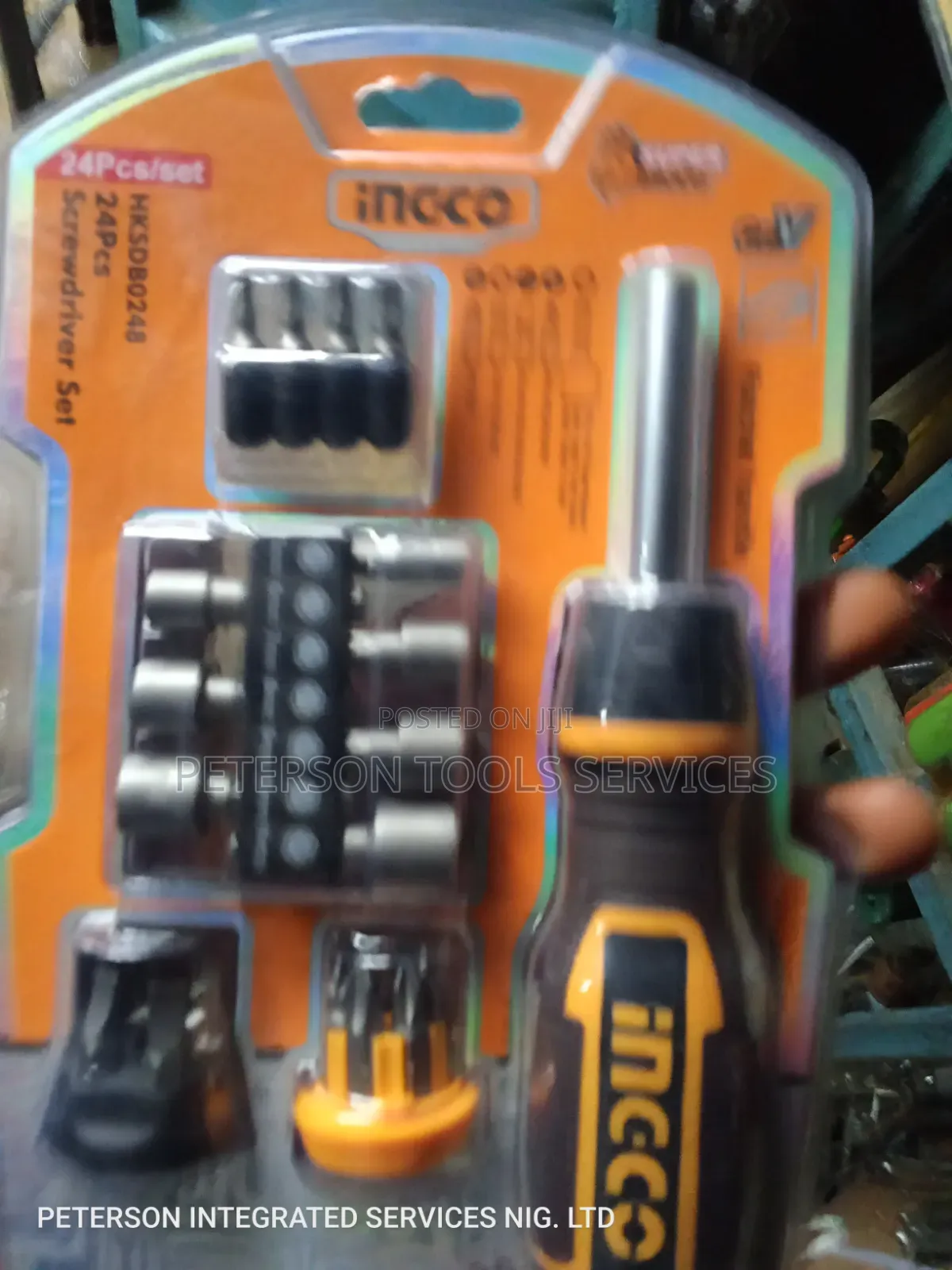 INGCO 24pcs Ratchet Screwdriver Set