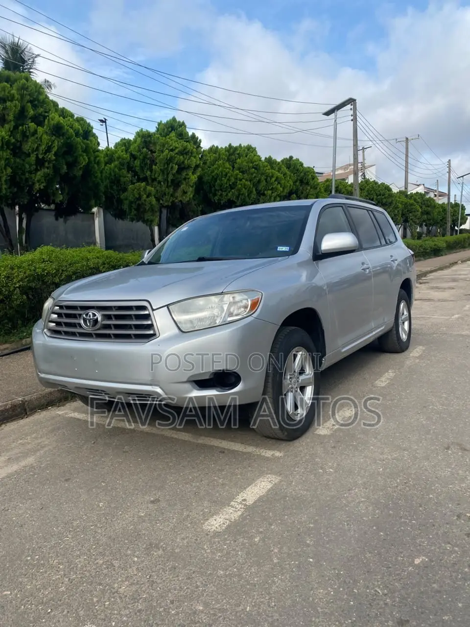 Toyota Highlander 2008 Silver