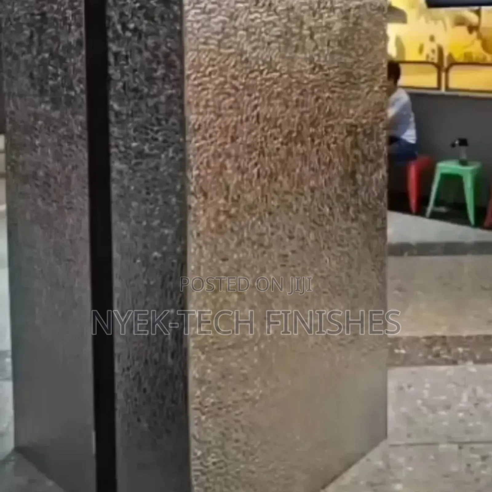 Metallic Silver / Gold Self Adhesive Foam Stickers for Wall Interior.