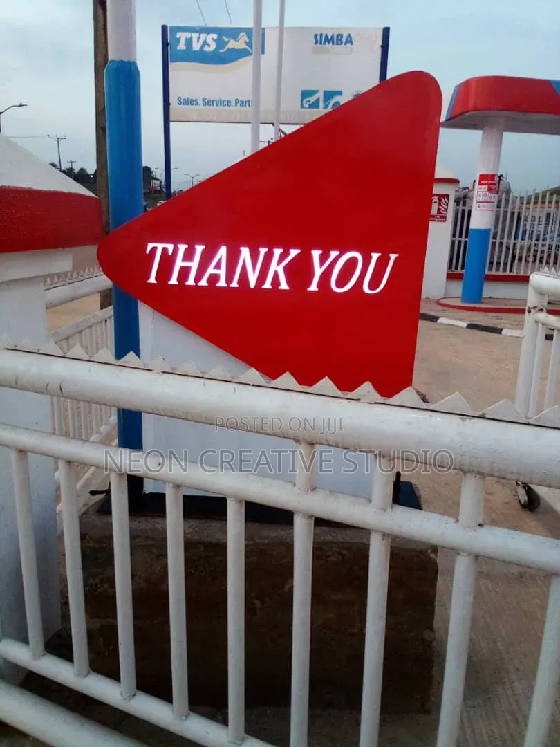 Filling Station Canopy Branding, Pylon Signage, Digital Display Board
