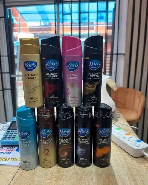 Karis All Day Fresh 48H Deodorant Body Spray – Multiple Variants