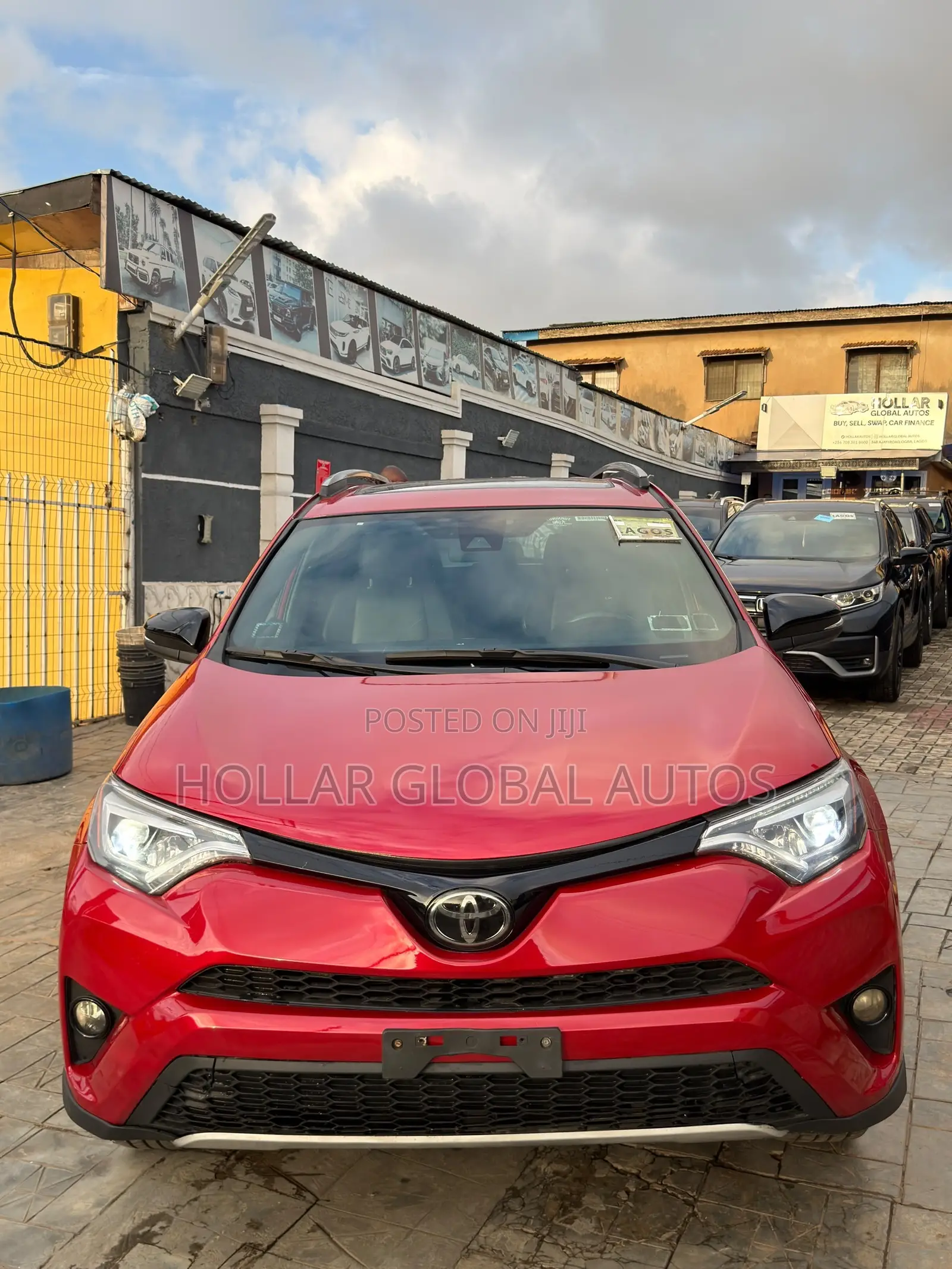 Toyota RAV4 Limited AWD (2.5L 4cyl 6A) 2017 Red