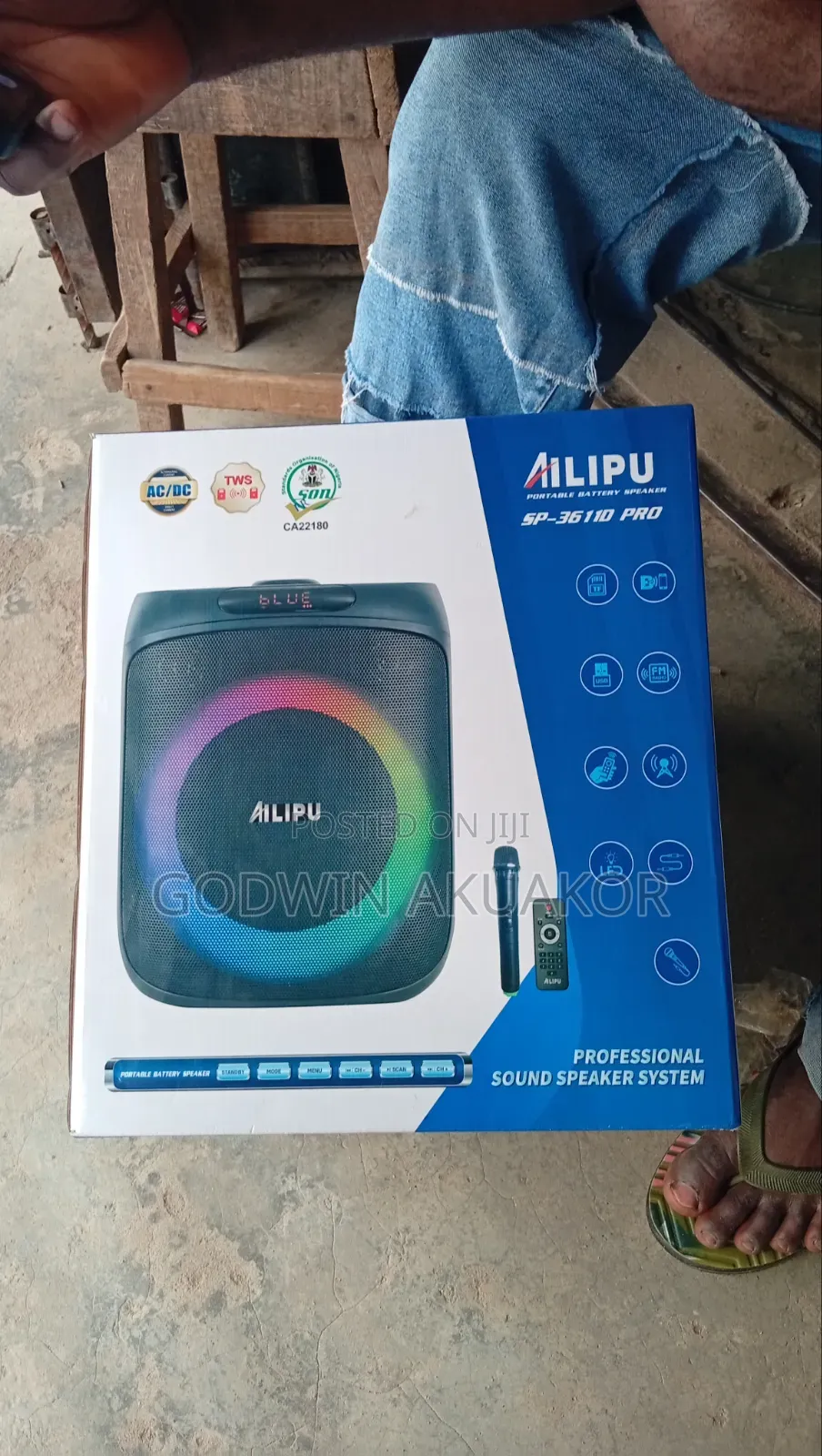 Ailipu Portable Battery Speaker