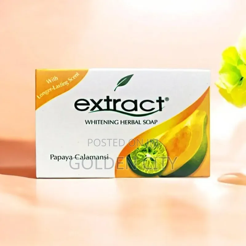 Extract Papaya Calamansi Whitening Herbal Soap