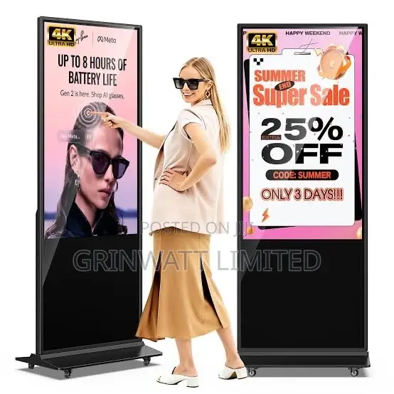 4k 55 Inches Digital Signage