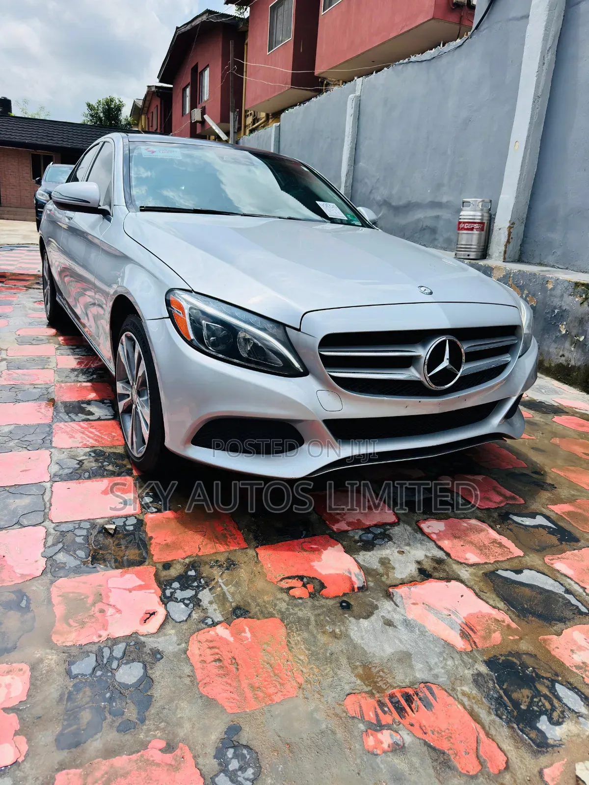 Mercedes-Benz C300 Luxury 4matic Sedan AWD (2.0L 4cyl 7A) 2017 Silver