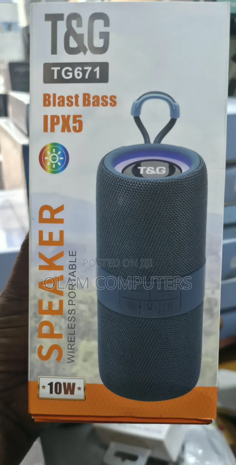 T G Tg671 Portable Wireless Speaker 10w