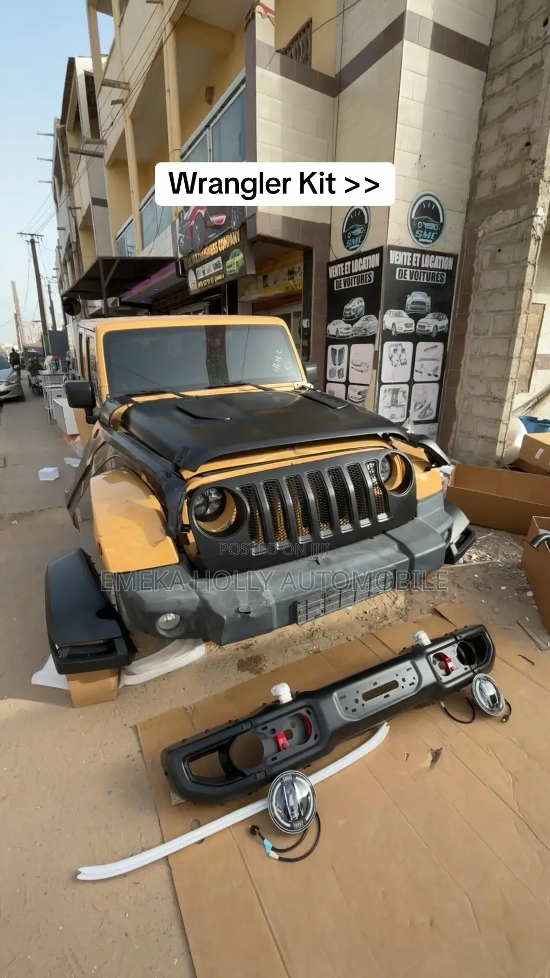 Jeep Wrangler JK to JL Face Lift Body Conversion Upgrade Kit