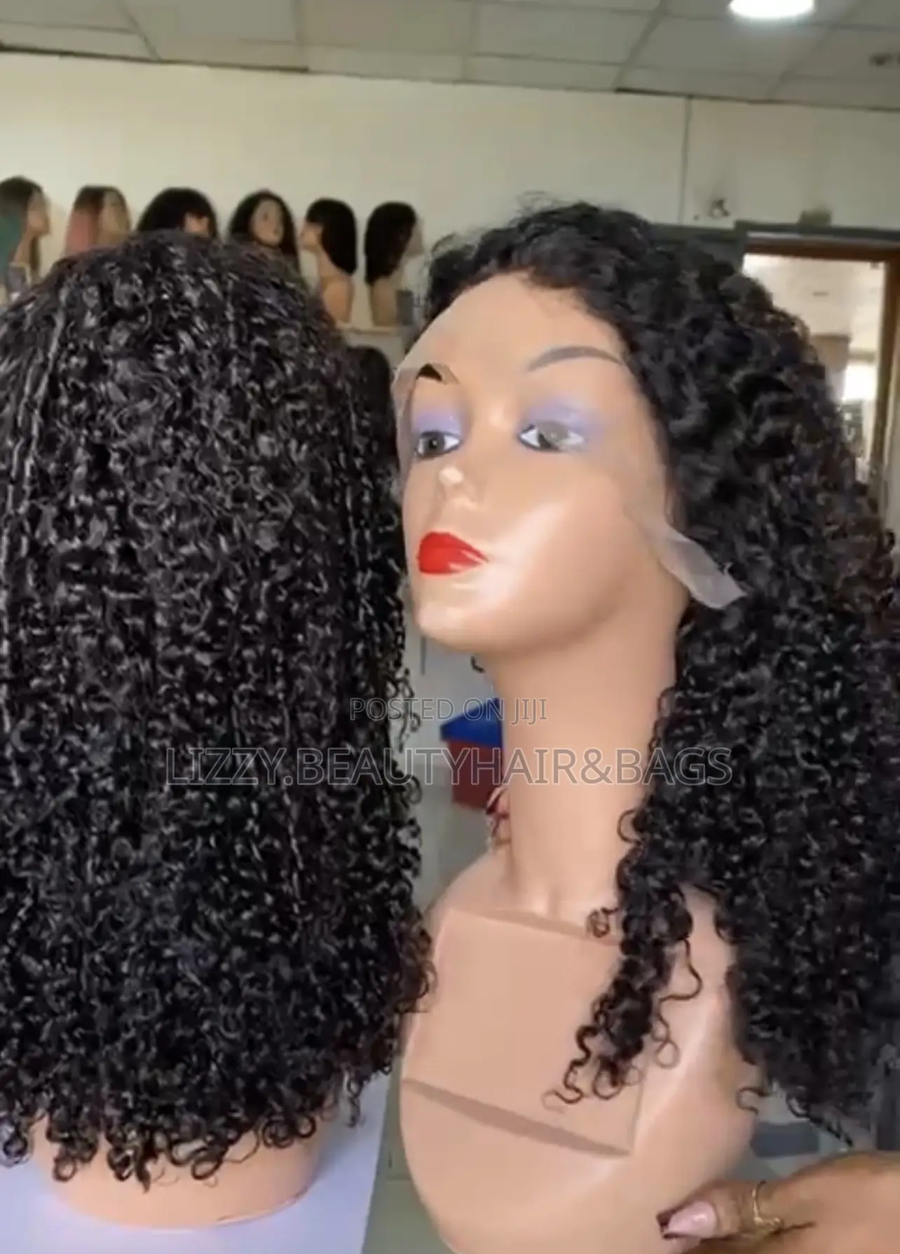 Full Frontal Pixie Curl 13*4 Natural Color 22inches