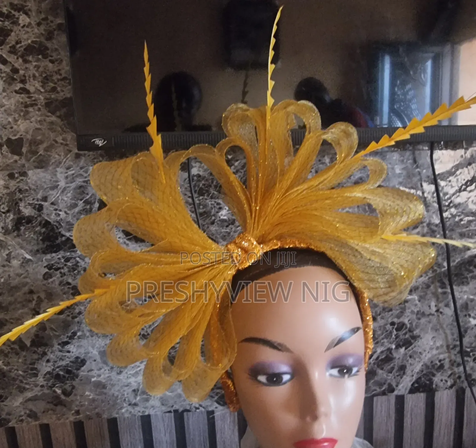 Golden Fascinator 1