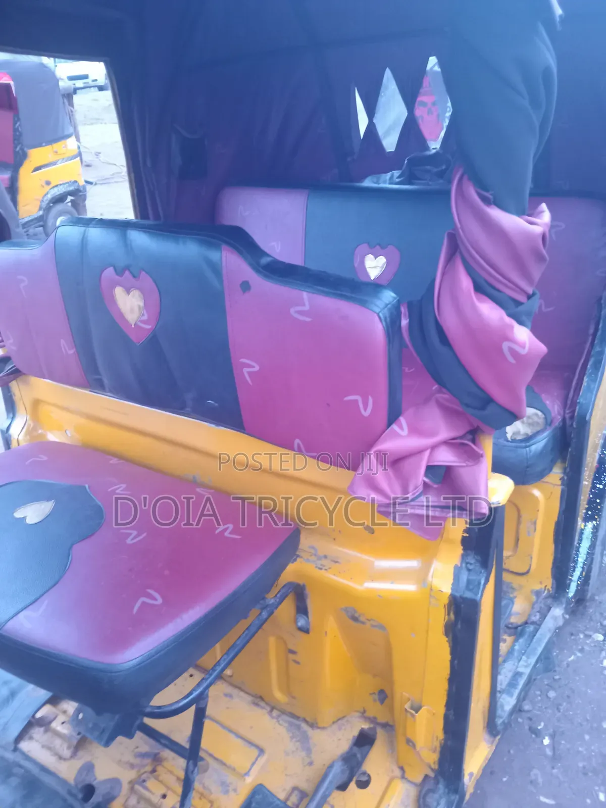 TVS King Deluxe Plus iTouch Start 2024 Yellow