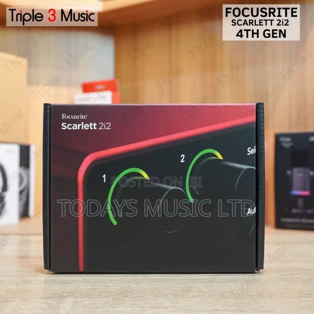 Scarlett 2i2 4th Gen Soundcard