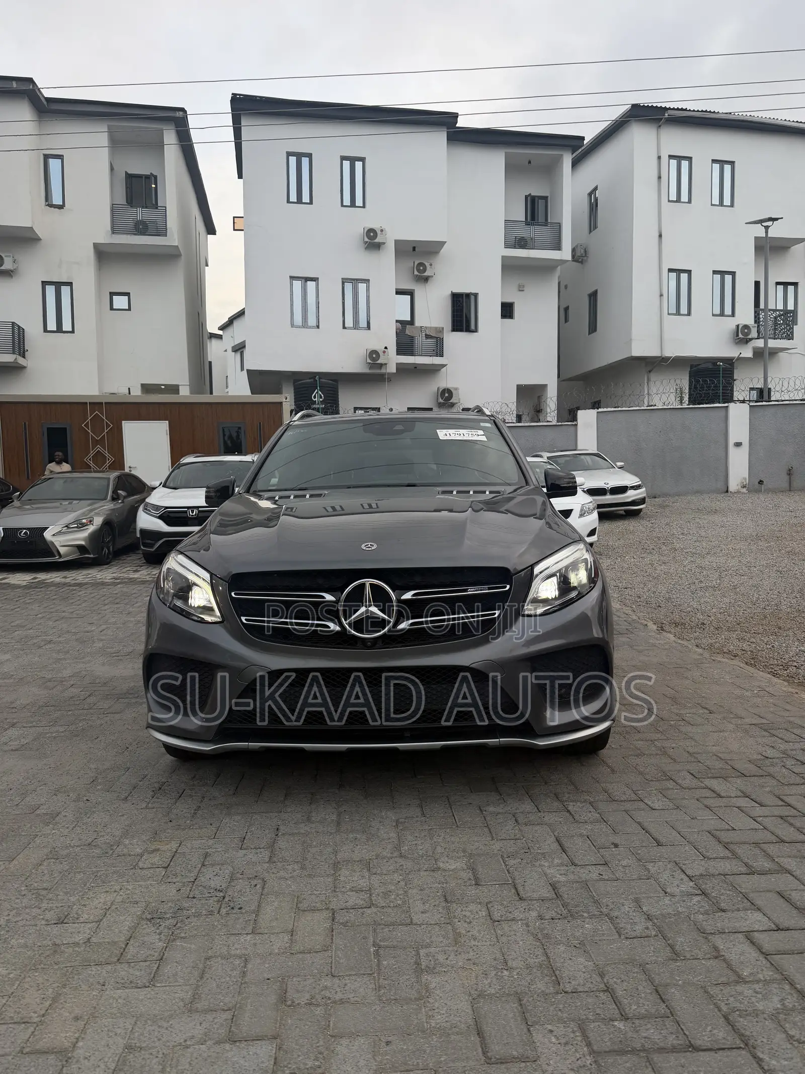 Mercedes-Benz GLE-Class AMG GLE 43 4MATIC 2018 Gray