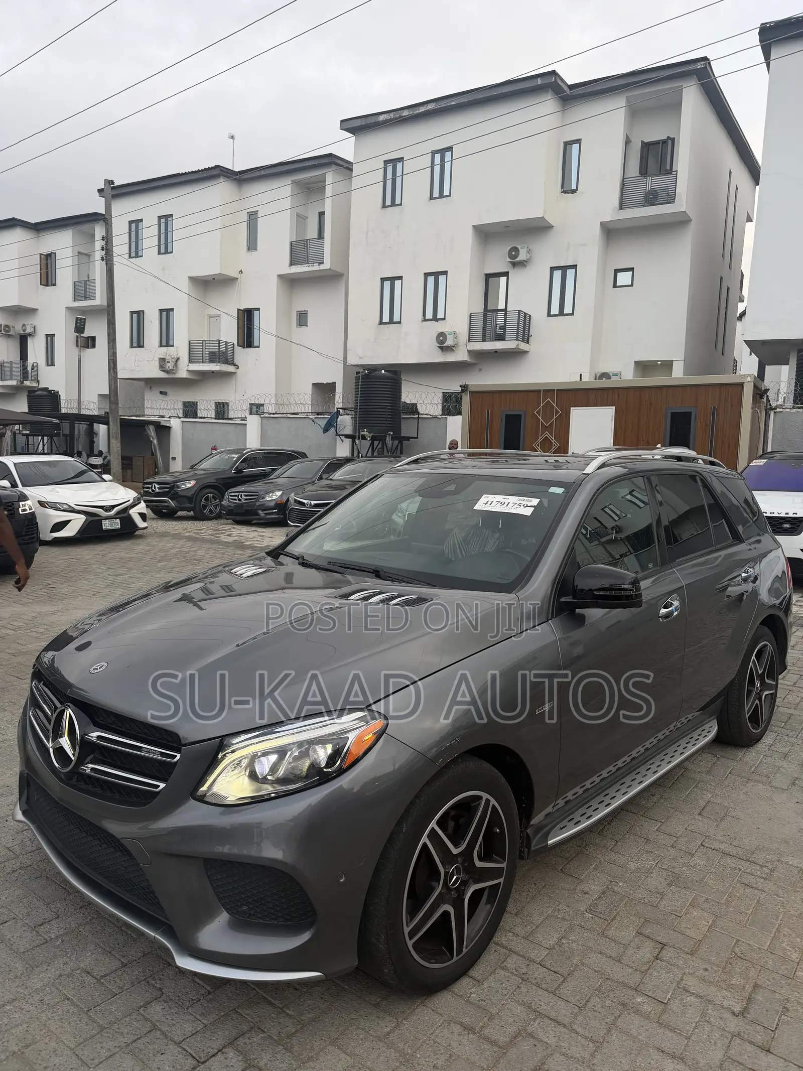 Mercedes-Benz GLE-Class AMG GLE 43 4MATIC 2018 Gray