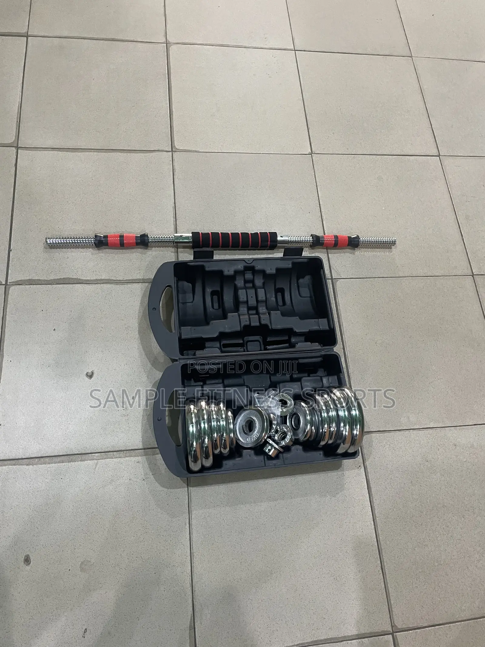 Chrome Best 20kg Iron Dumbbell and Barbell