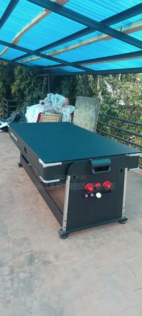 New Best American Fitness 4in1 Board, Snooker,air Hockey,table Tennis