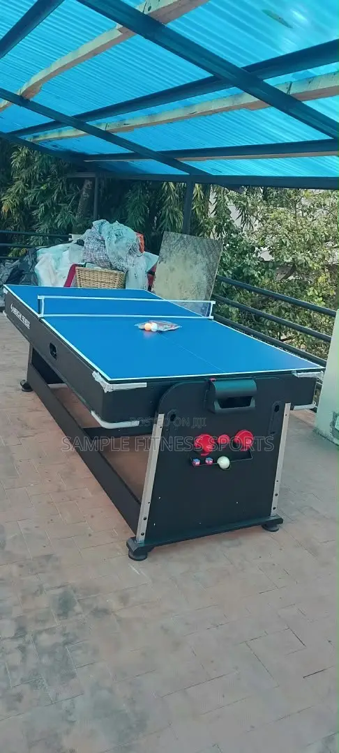 New Best American Fitness 4in1 Board, Snooker,air Hockey,table Tennis