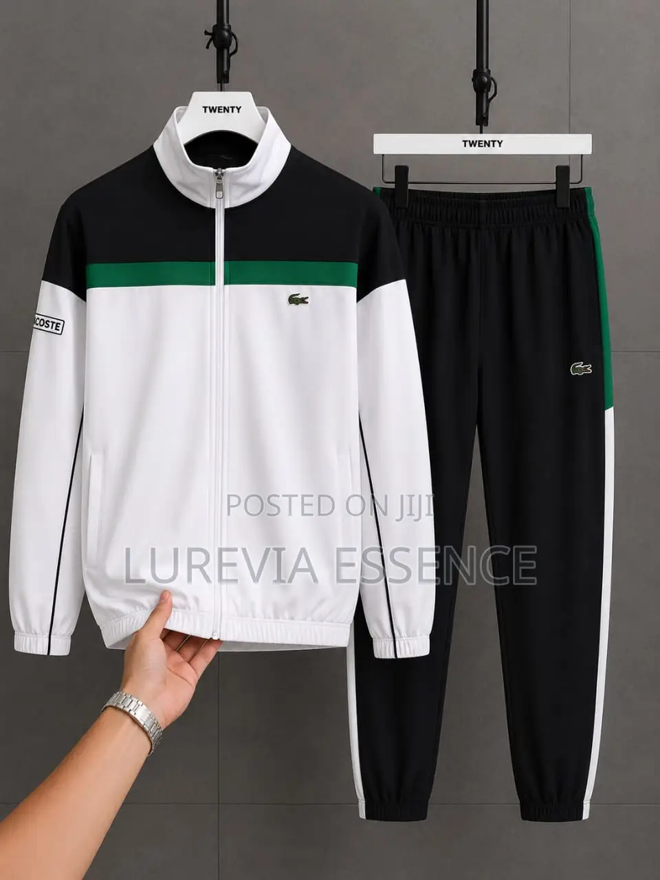 Men's Color-Block Tracksuit — Lacoste