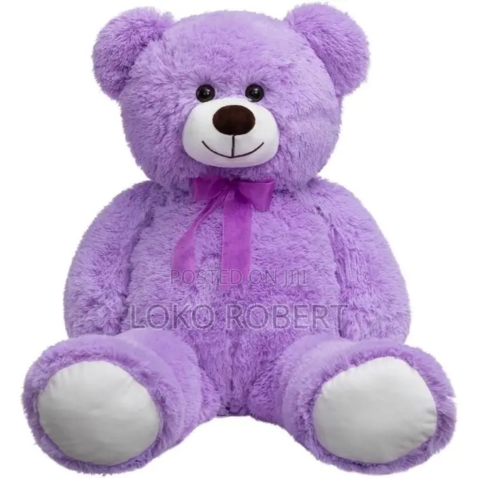 Purple Teddy Bear Large Teddy Toy for Girlfriend Kids Inches Purple