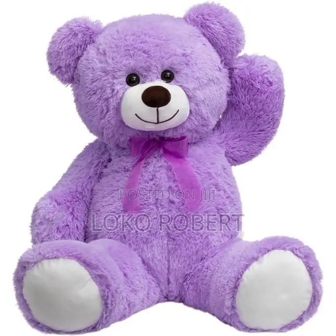 Purple Teddy Bear Large Teddy Toy for Girlfriend Kids Inches Purple