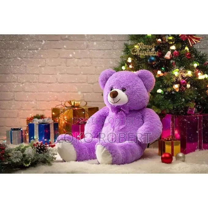 Purple Teddy Bear Large Teddy Toy for Girlfriend Kids Inches Purple