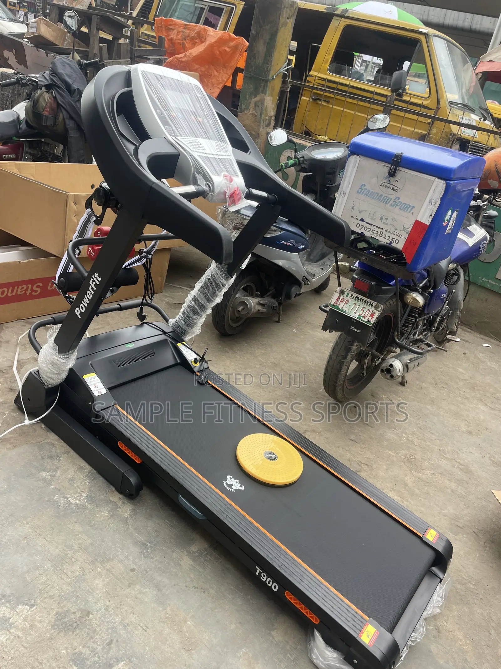 New Best Auto Incline 2.5hp Power Fit Treadmill