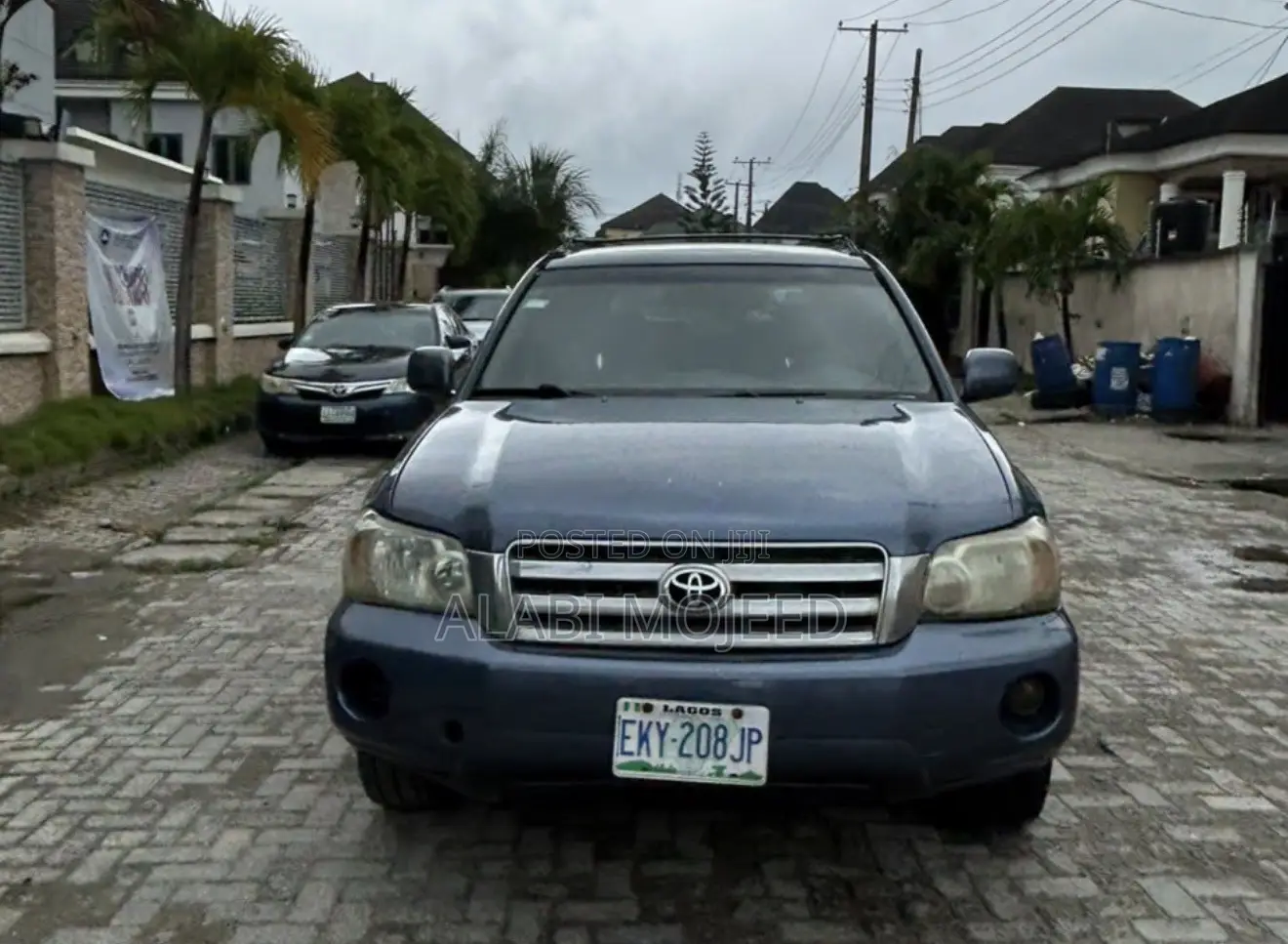 Toyota Highlander Limited V6 2007 Blue