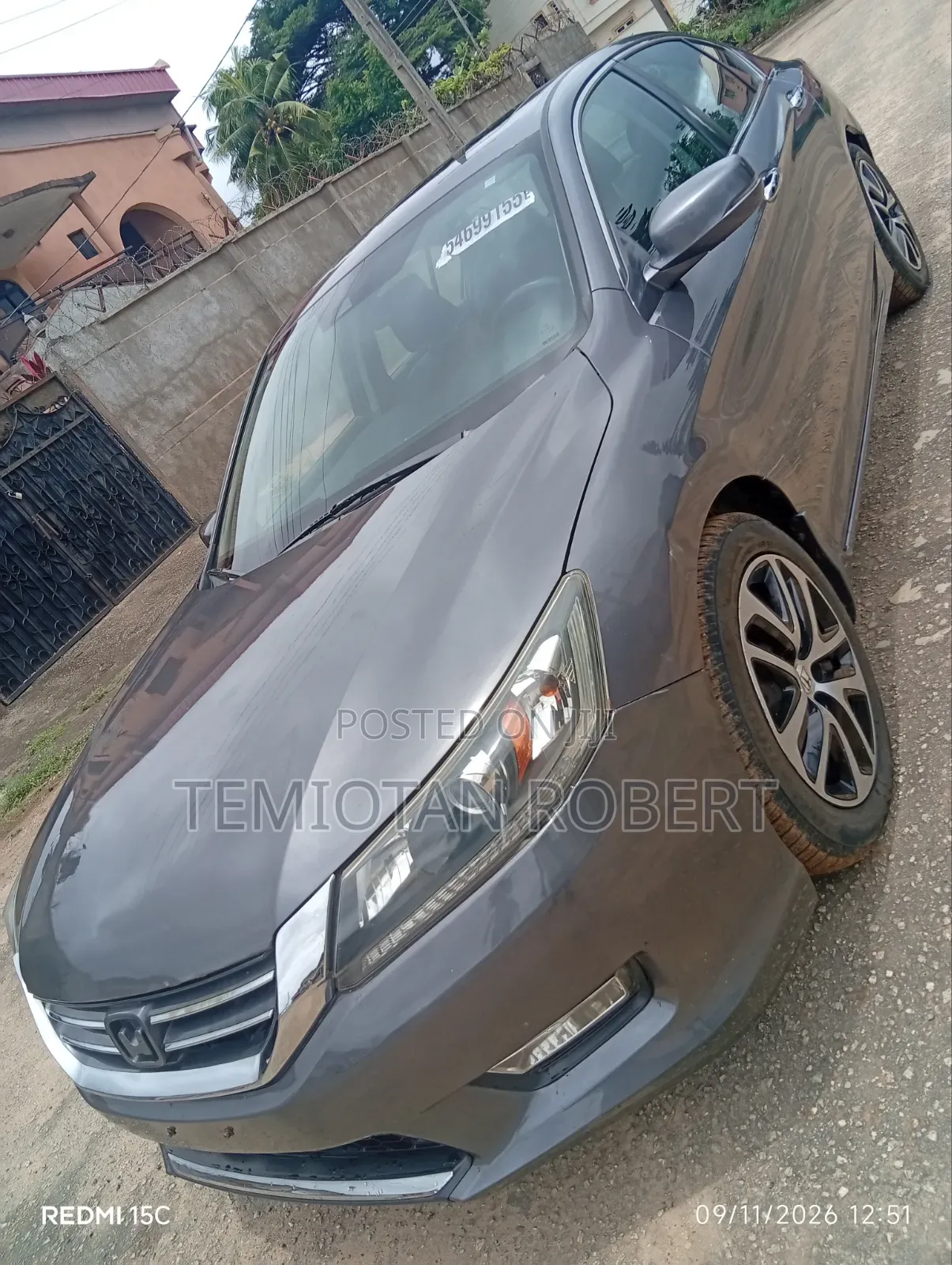 Honda Accord 2015 Gray