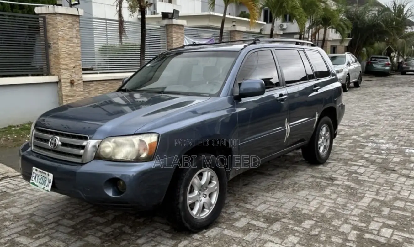 Toyota Highlander Limited V6 2007 Blue