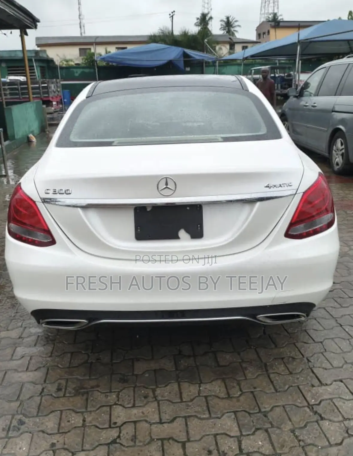 Mercedes-Benz C300 Sport 4Matic Sedan AWD (2.0L 4cyll 7A) 2016 White