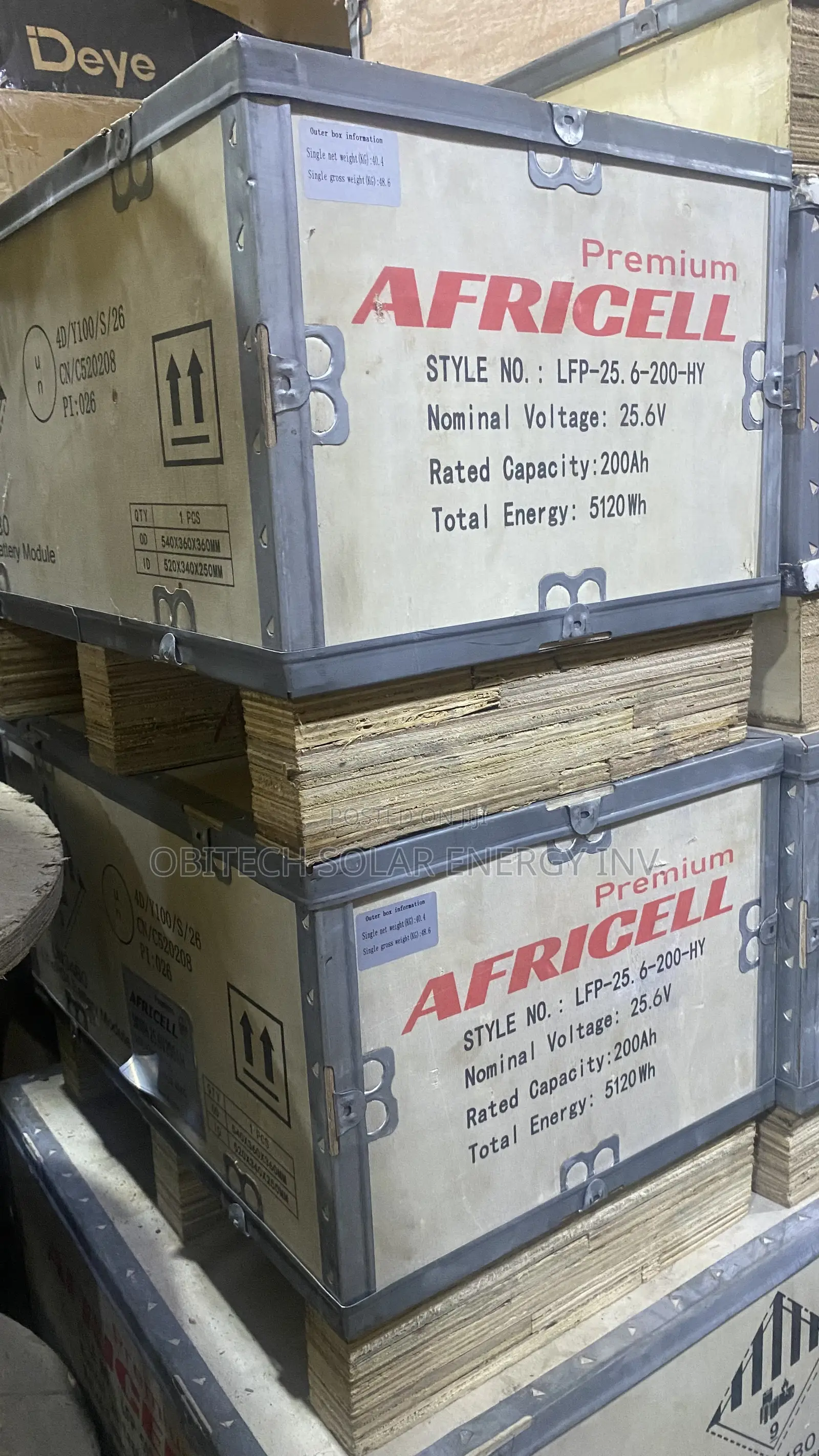 5kWh 24V Africell Lithium Battery
