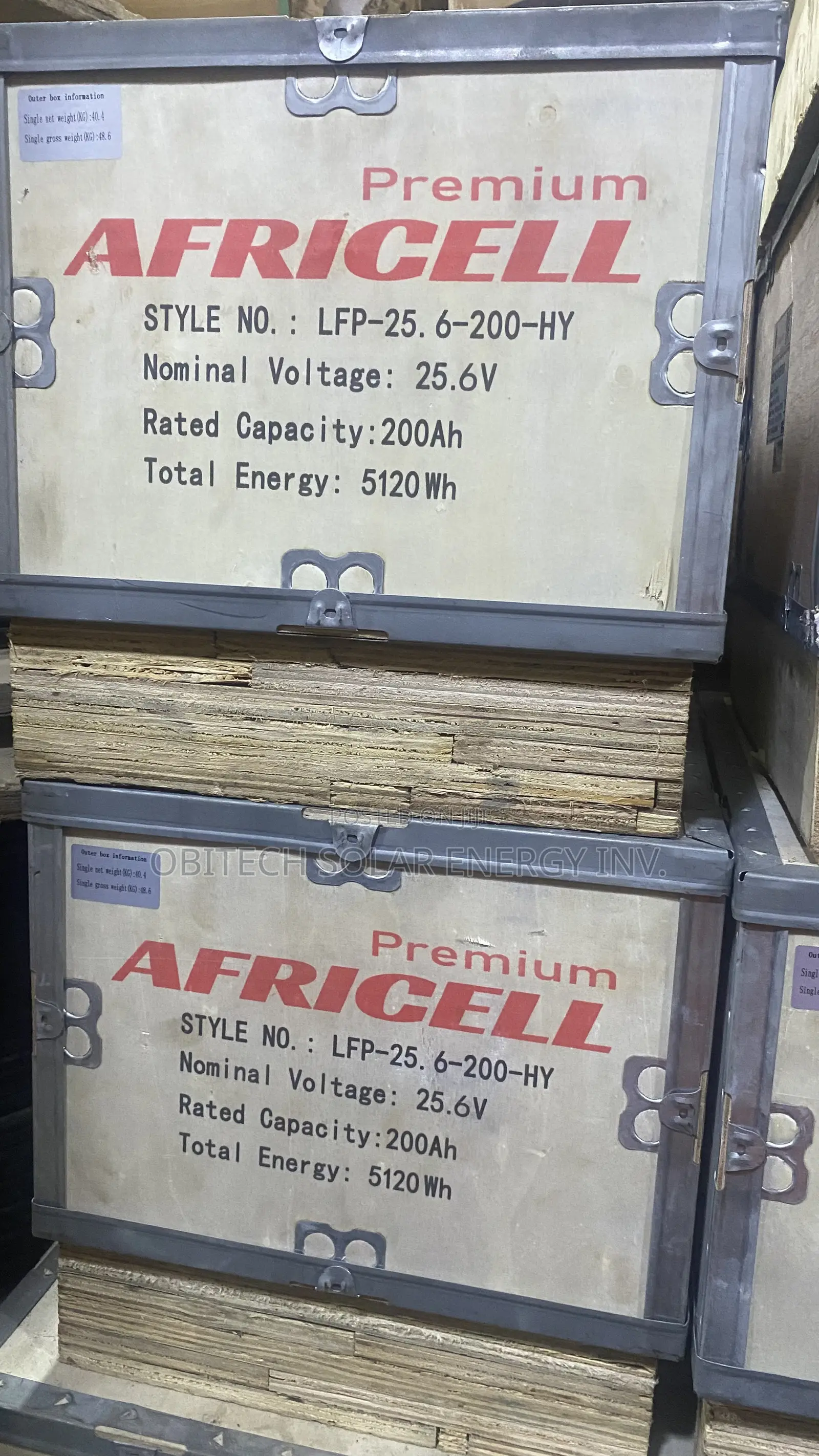 5kWh 24V Africell Lithium Battery